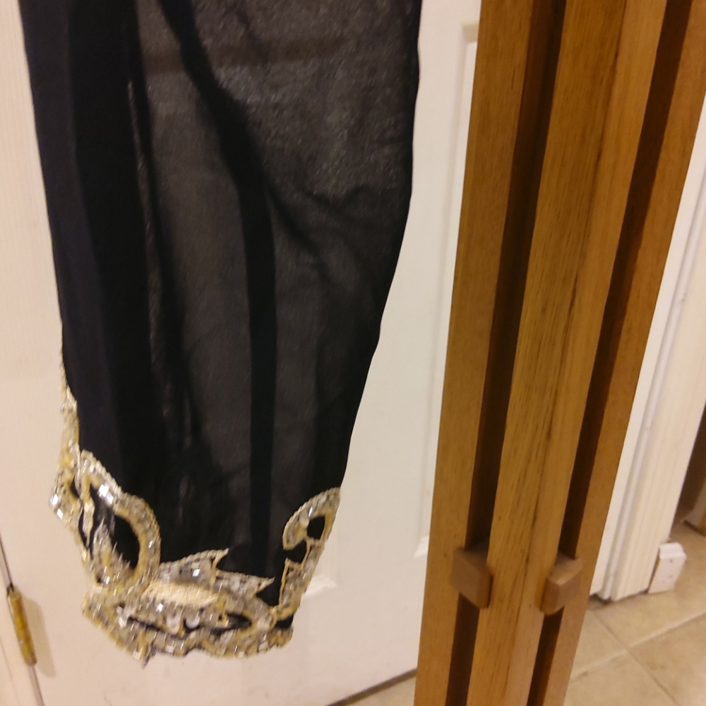 JKARA black sheer top/blouse - Picture 5 of 15